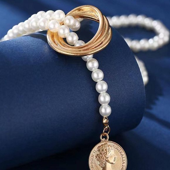 Trendy Gold Womens Necklace - Picture 5 of 5